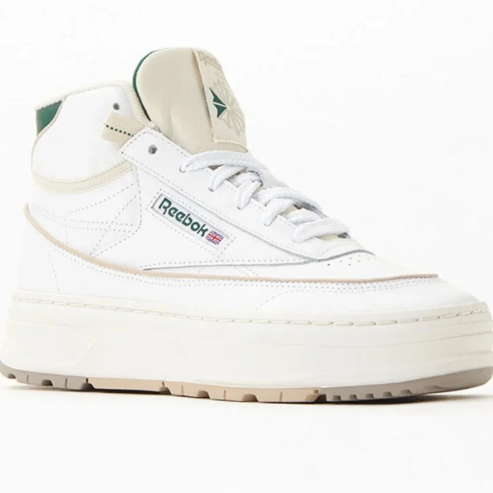 Reebok Club C Double Geo Mid Womens NEW Size 8.5